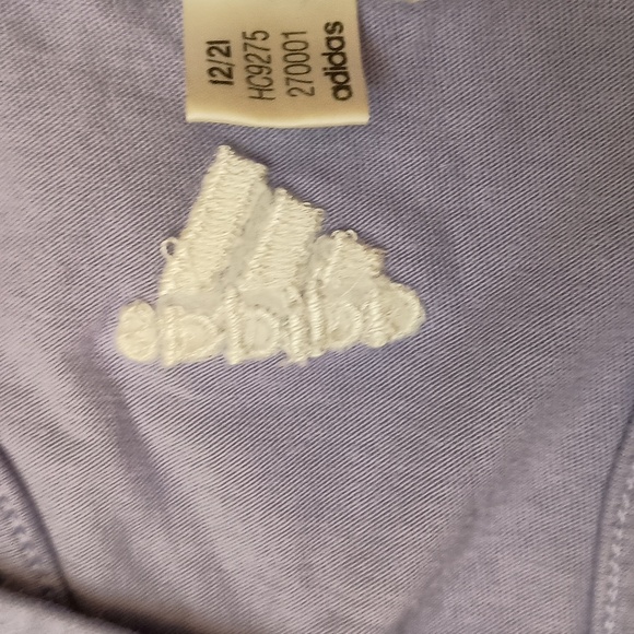 adidas Logo Tank Top in Lavender - Picture 5 of 5